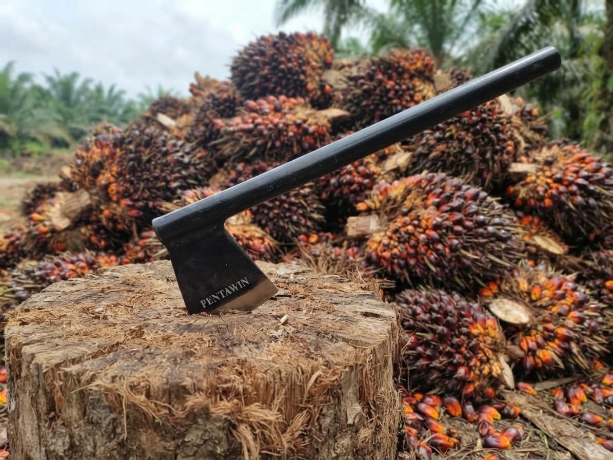 KAPAK GAGANG / AXE WITH HANDLE