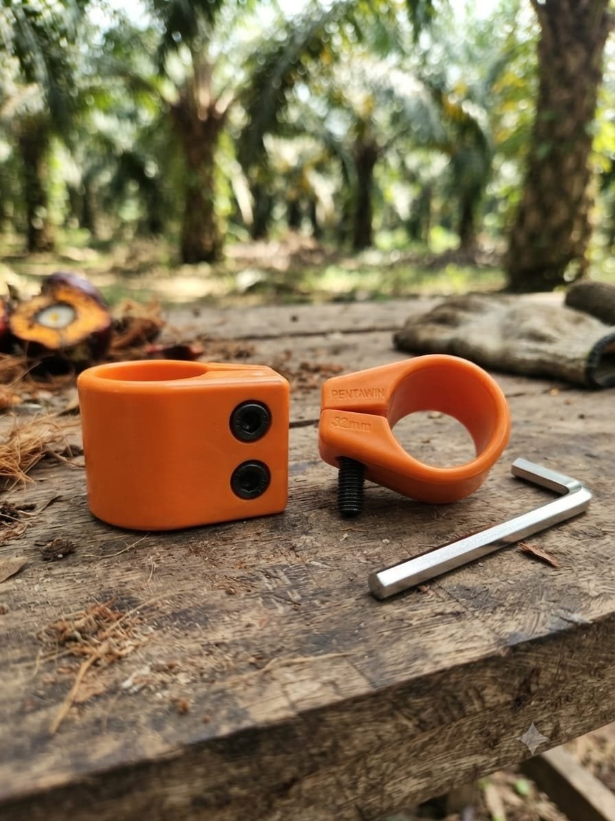 Klem Egrek + Kunci L / Sickle Clamp + Allen Key