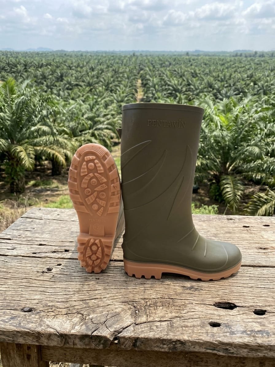 Boots PVC 10” Emboss