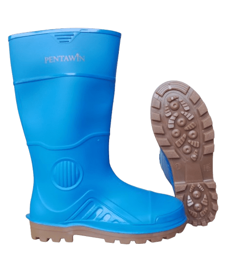 Boots PVC 10" Blue Mocca Penthol