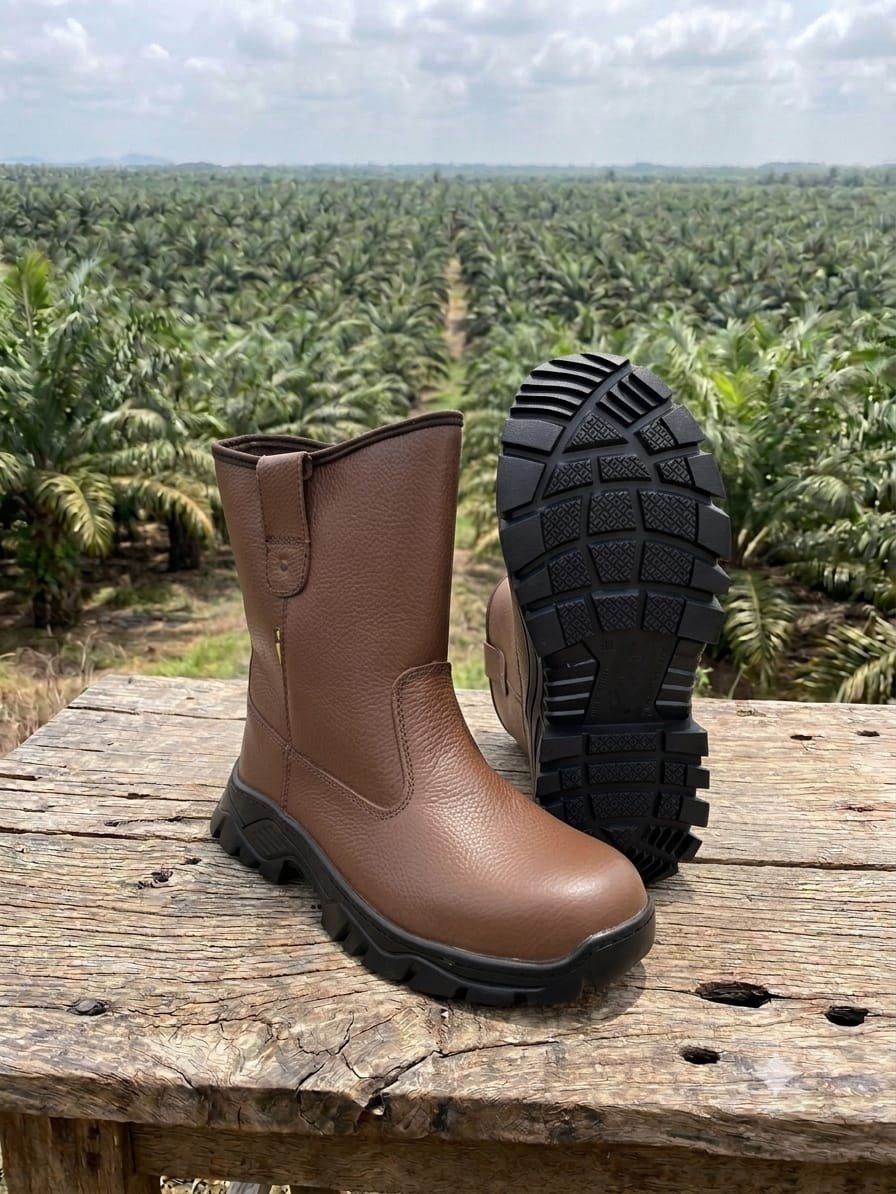 Safety Shoes Pentawin Brown